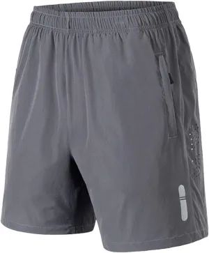 Mens Hiking Shorts Quick Dry Gym Workout Athletic Elastic Waist Hybrid Shorts Stretch Short Pants with Pockets