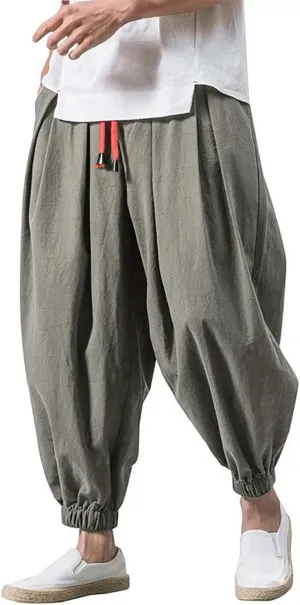 Men's Lightweight Jogging Pant Cargo Work Joggers Loose Fit Sports Casual Sweatpant Running Workout Pants