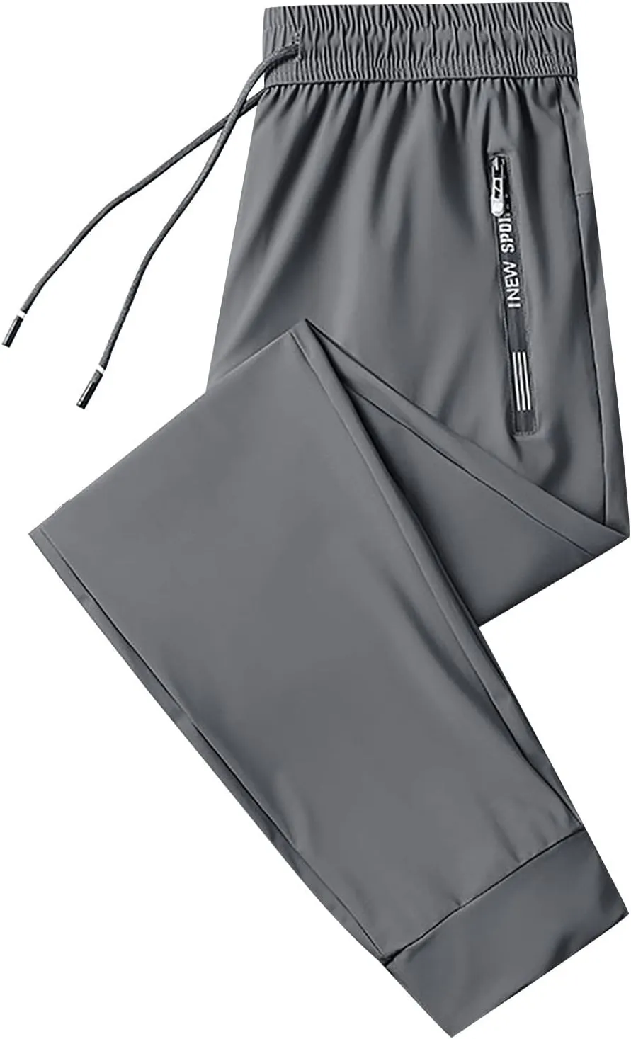 Men's Lightweight Jogging Pant with Pockets Cargo Work Joggers Loose Sport Casual Sweatpant Comfortable Pants