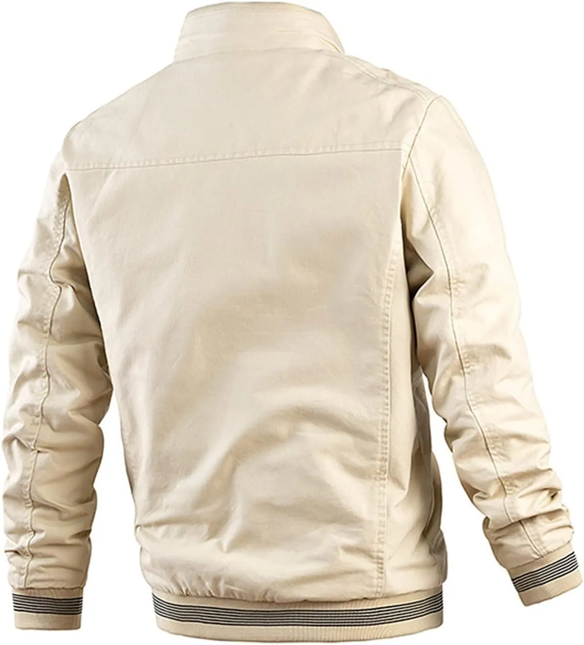 Men's Lightweight Varsity Jackets 2025 Casual Bomber Jacket Full Zip Windbreaker Fashion Jackets