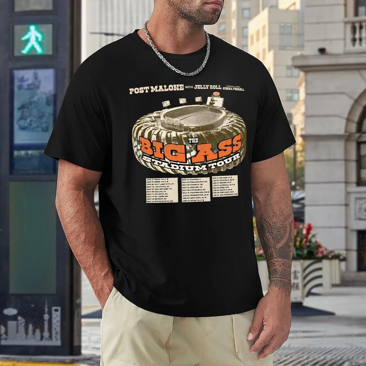 Mens Short Sleeve Crewneck T Shirt Vintage Graphic Tees Shirts Tops