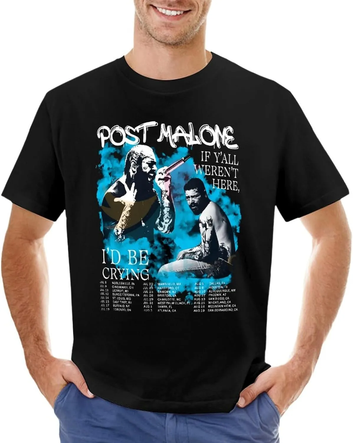 Mens Short Sleeve Crewneck T Shirt Vintage Graphic Tees Shirts Tops