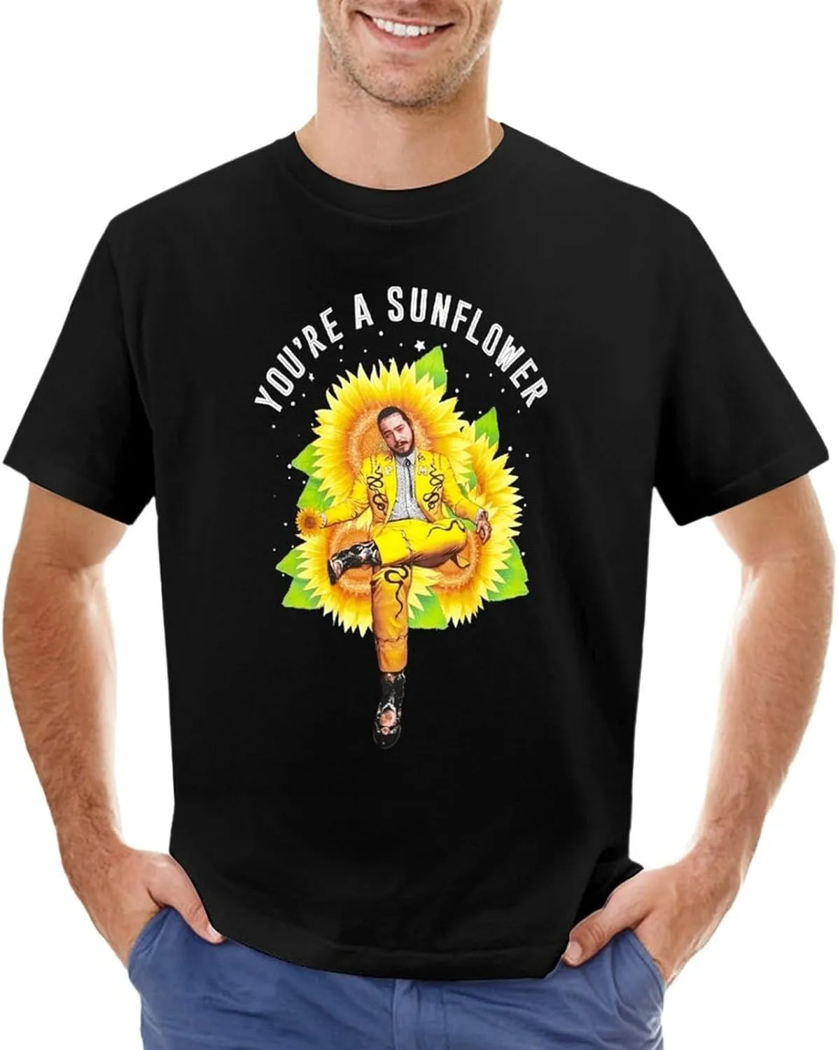 Mens Short Sleeve Crewneck T Shirt Vintage Graphic Tees Shirts Tops
