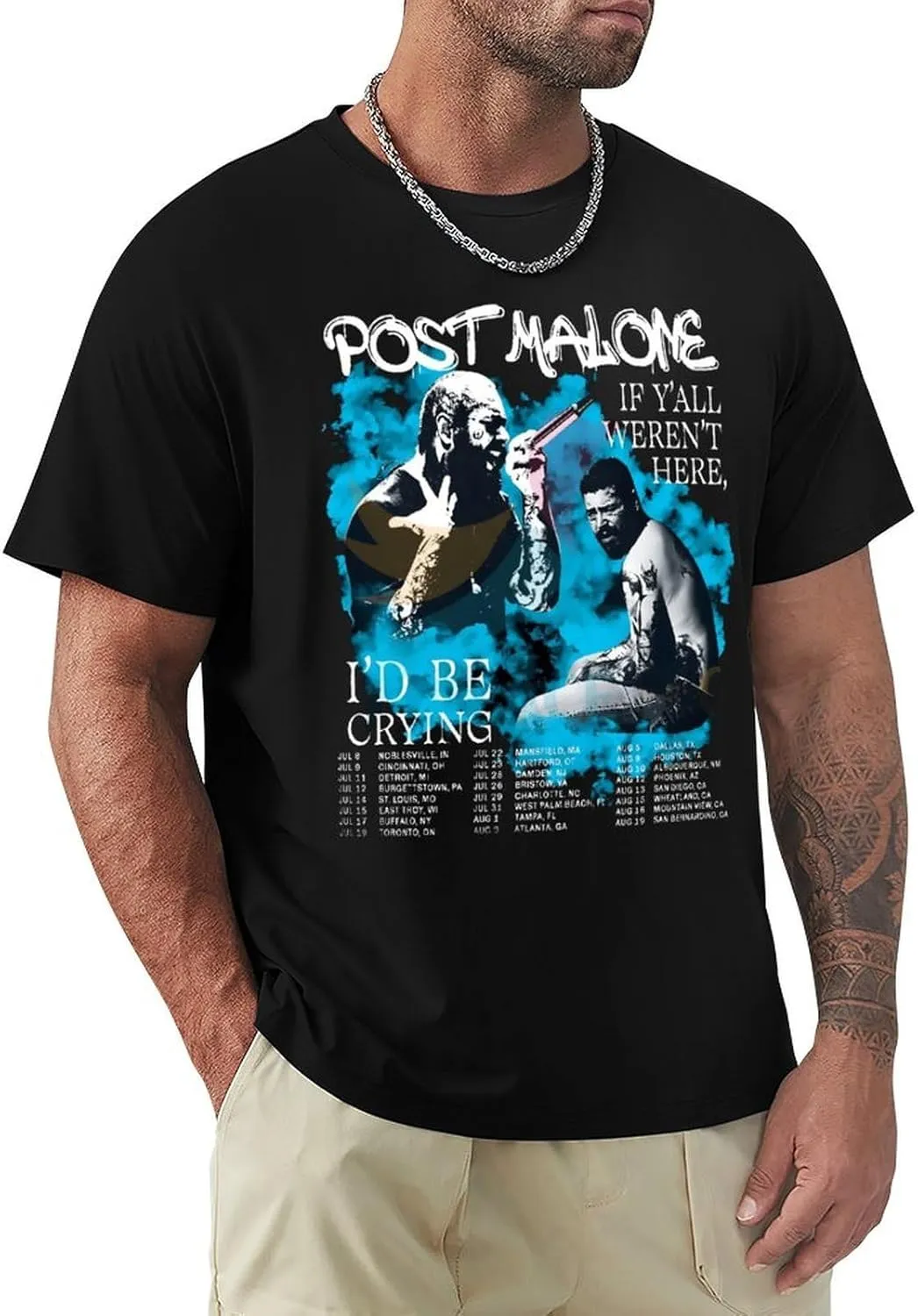 Mens Short Sleeve Crewneck T Shirt Vintage Graphic Tees Shirts Tops