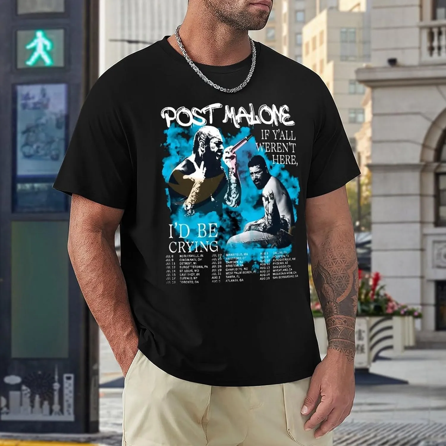 Mens Short Sleeve Crewneck T Shirt Vintage Graphic Tees Shirts Tops