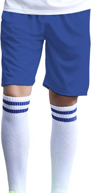 Mens Shorts Athletic Football Running Fitness Workout Pants Breathable Comfy Elastic Waist Casual Shorts with Pockets