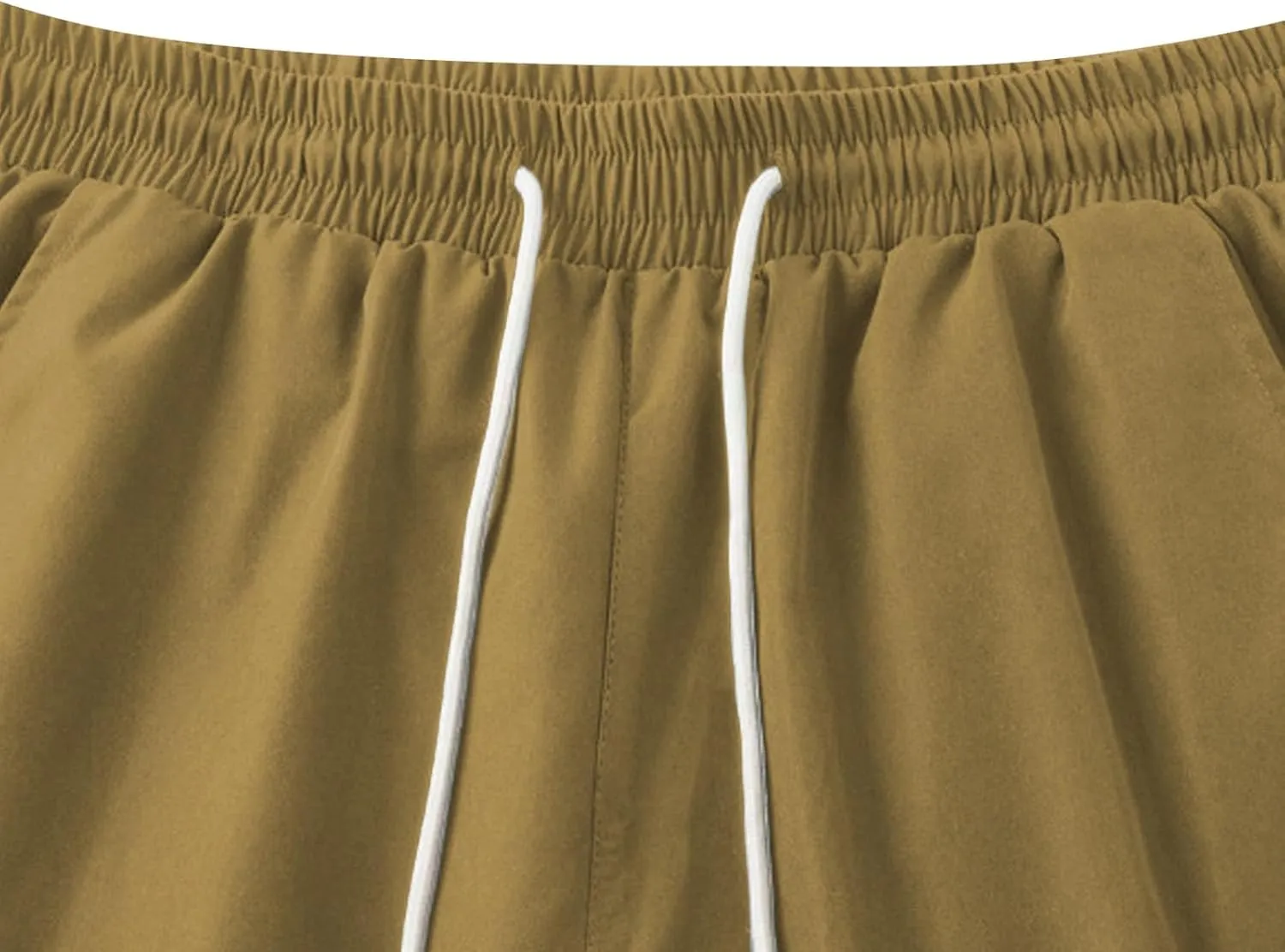 Mens Shorts Casual Loose Fit Cool Summer Outdoor Camp SweatShorts Fashion Drawstring Straight Shorts Leg with Pocket