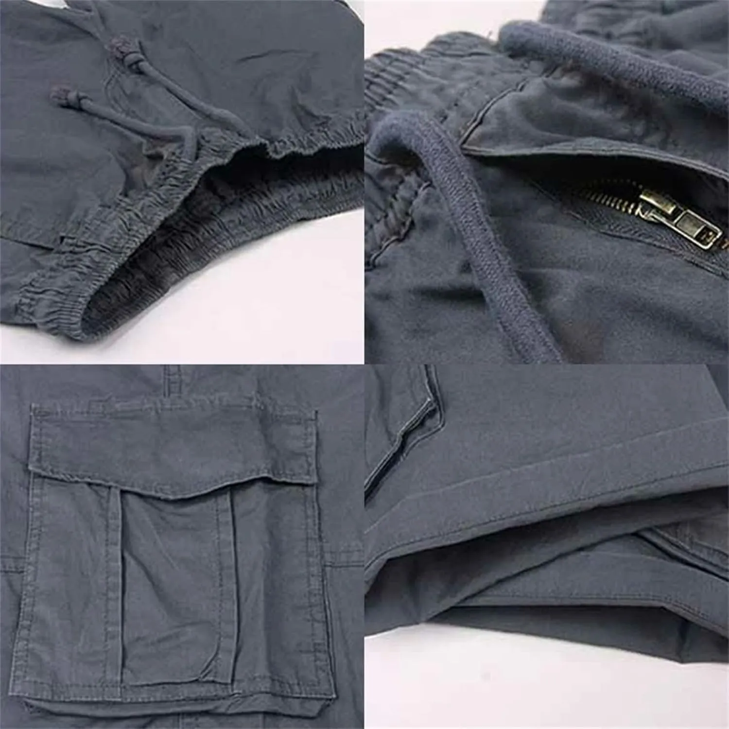 Mens Shorts Casual Stretch Tactical Hiking Shorts Waterproof Quick Dry Work Pants Hiking Fishing Short with Pockets