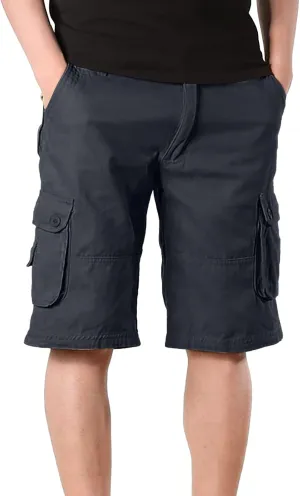 Mens Shorts Casual Stretch Tactical Hiking Shorts Waterproof Quick Dry Work Pants Hiking Fishing Short with Pockets
