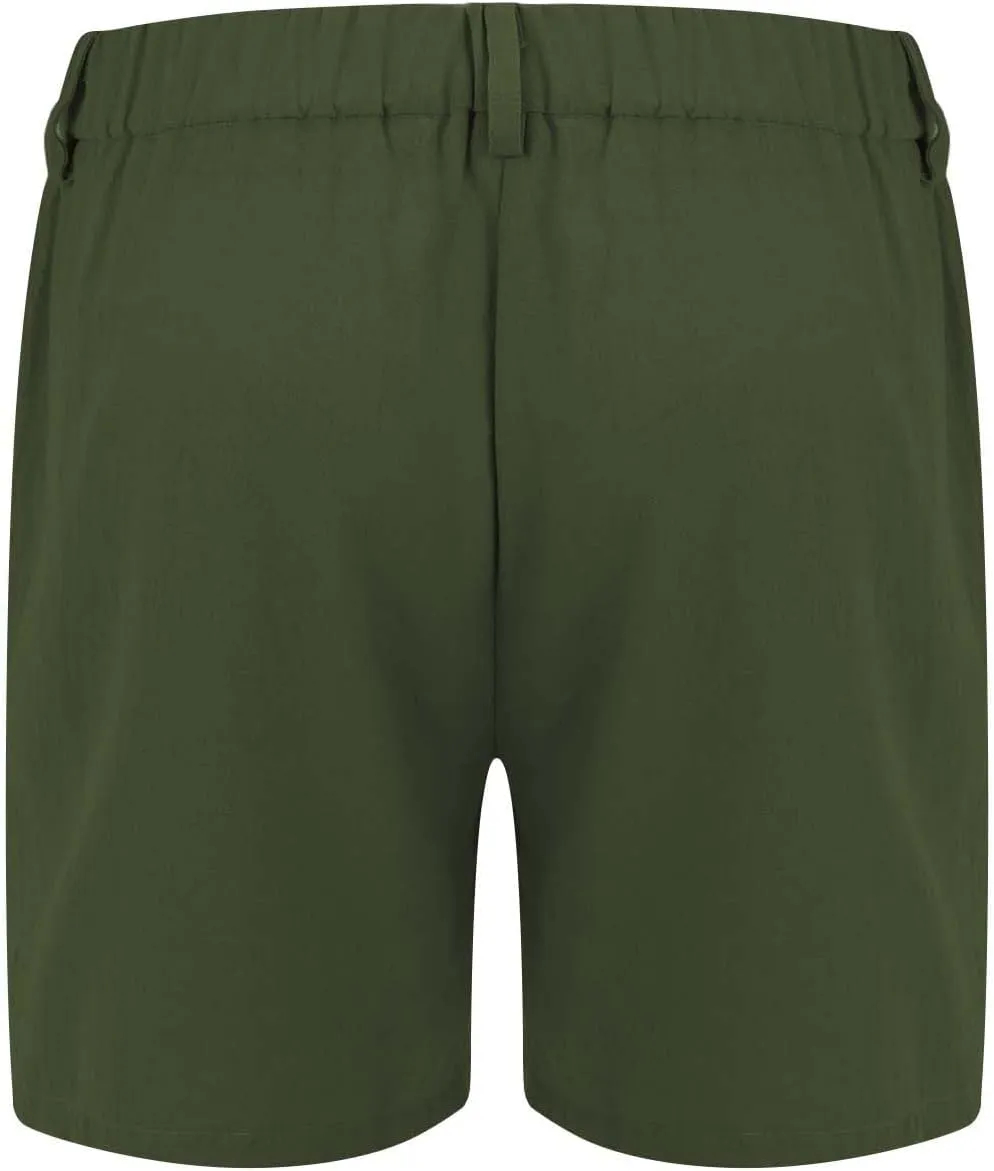 Mens Summer Shorts 2025 Front Button Texture Relaxed Fit Lightweight Cool Lounge Cargo Pants Beach Shorts with Pocket