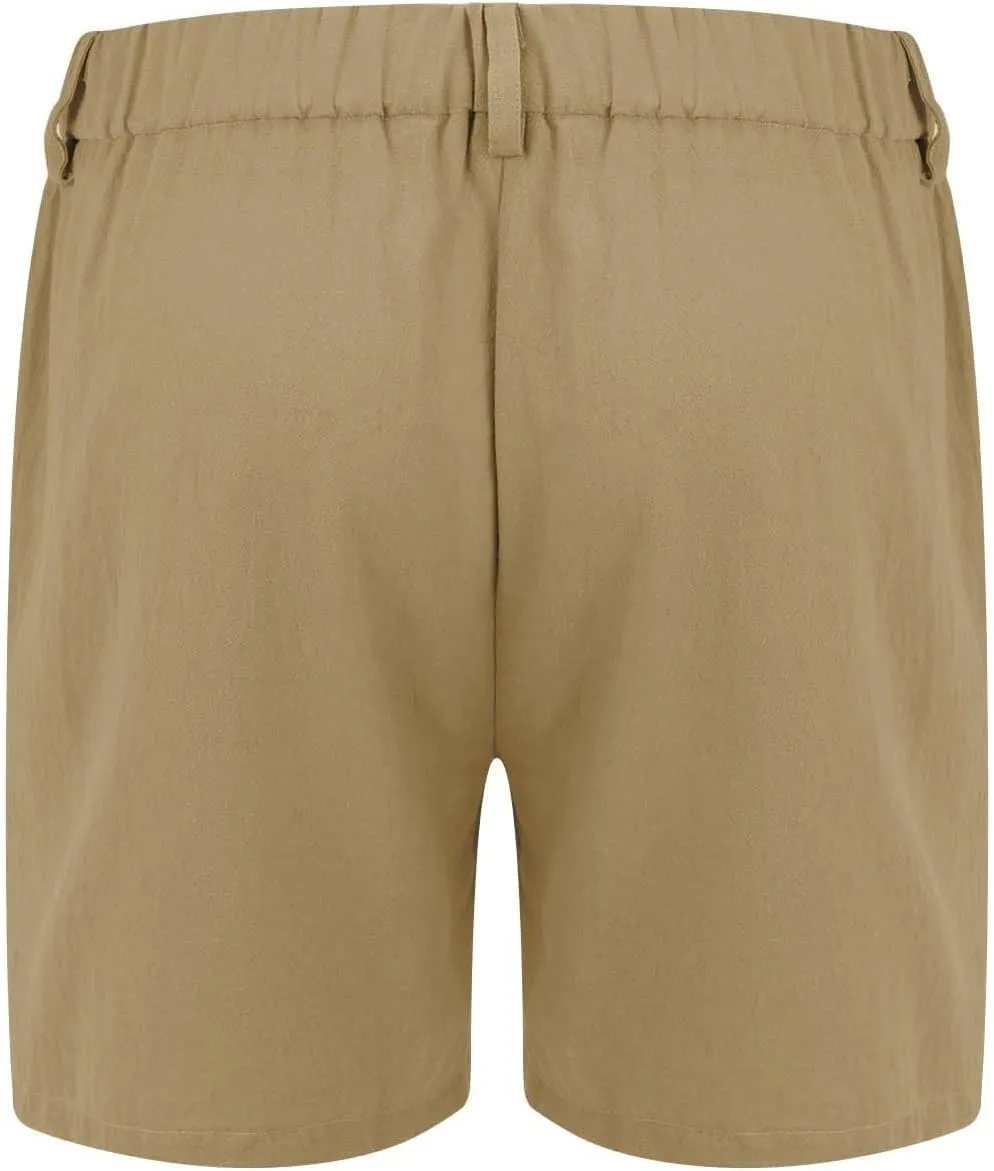 Mens Summer Shorts 2025 Front Button Texture Relaxed Fit Lightweight Cool Lounge Cargo Pants Beach Shorts with Pocket