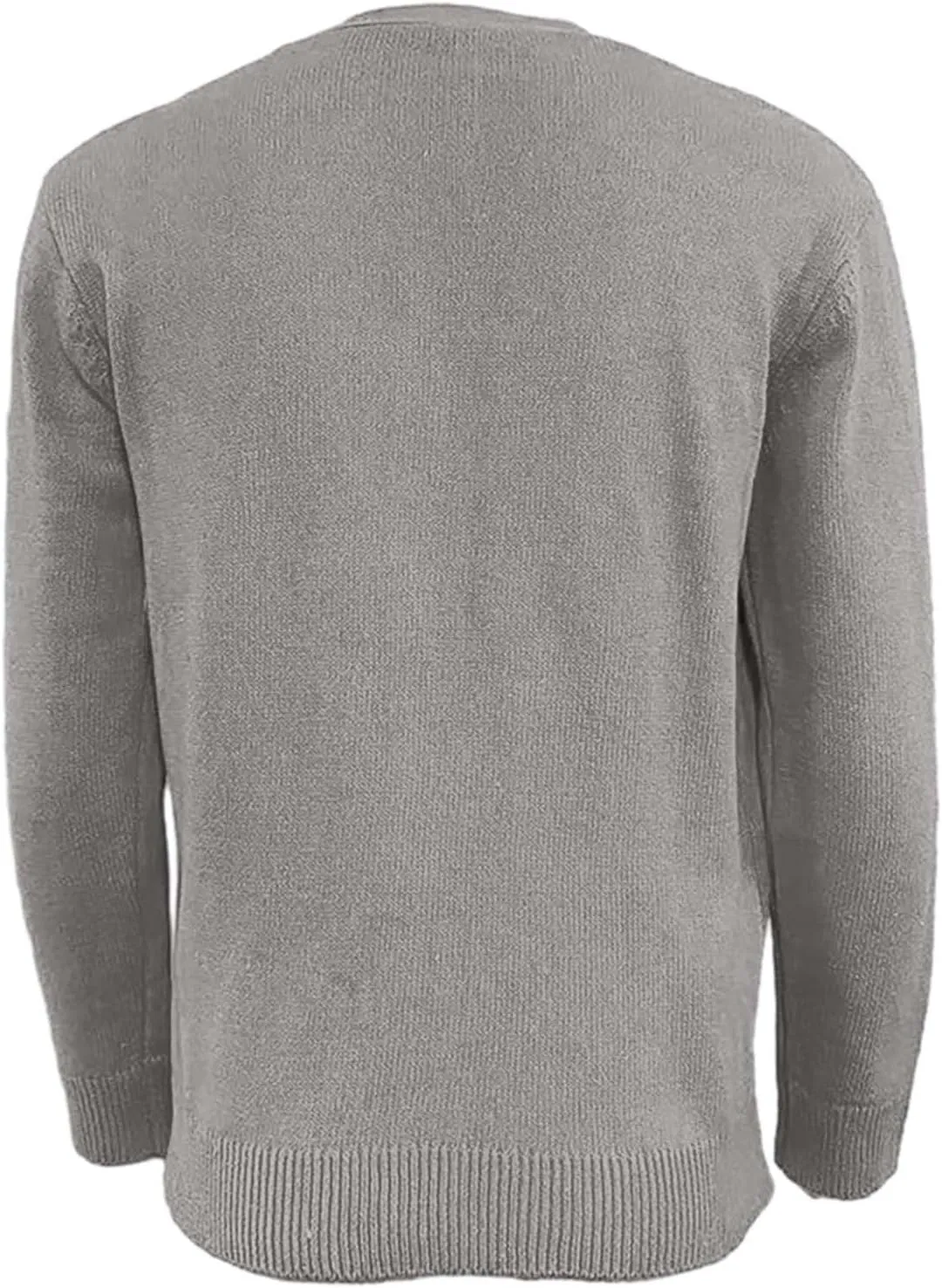 Mens V Neck Cardigan Sweater Casual Lightweight Button Down Loose Knitwear Open Front Knitted Sweaters with Buttons