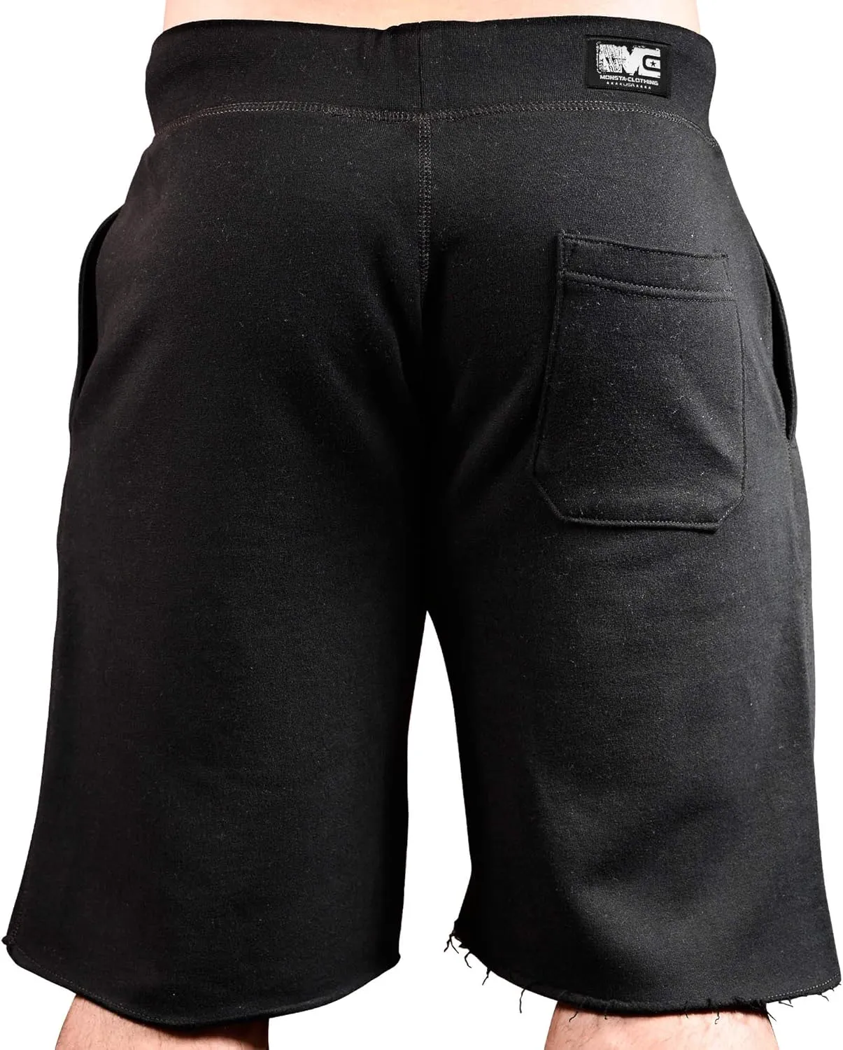 Mens Workout (EmbracePain-EarningMyStripes) Gym Sweat Shorts