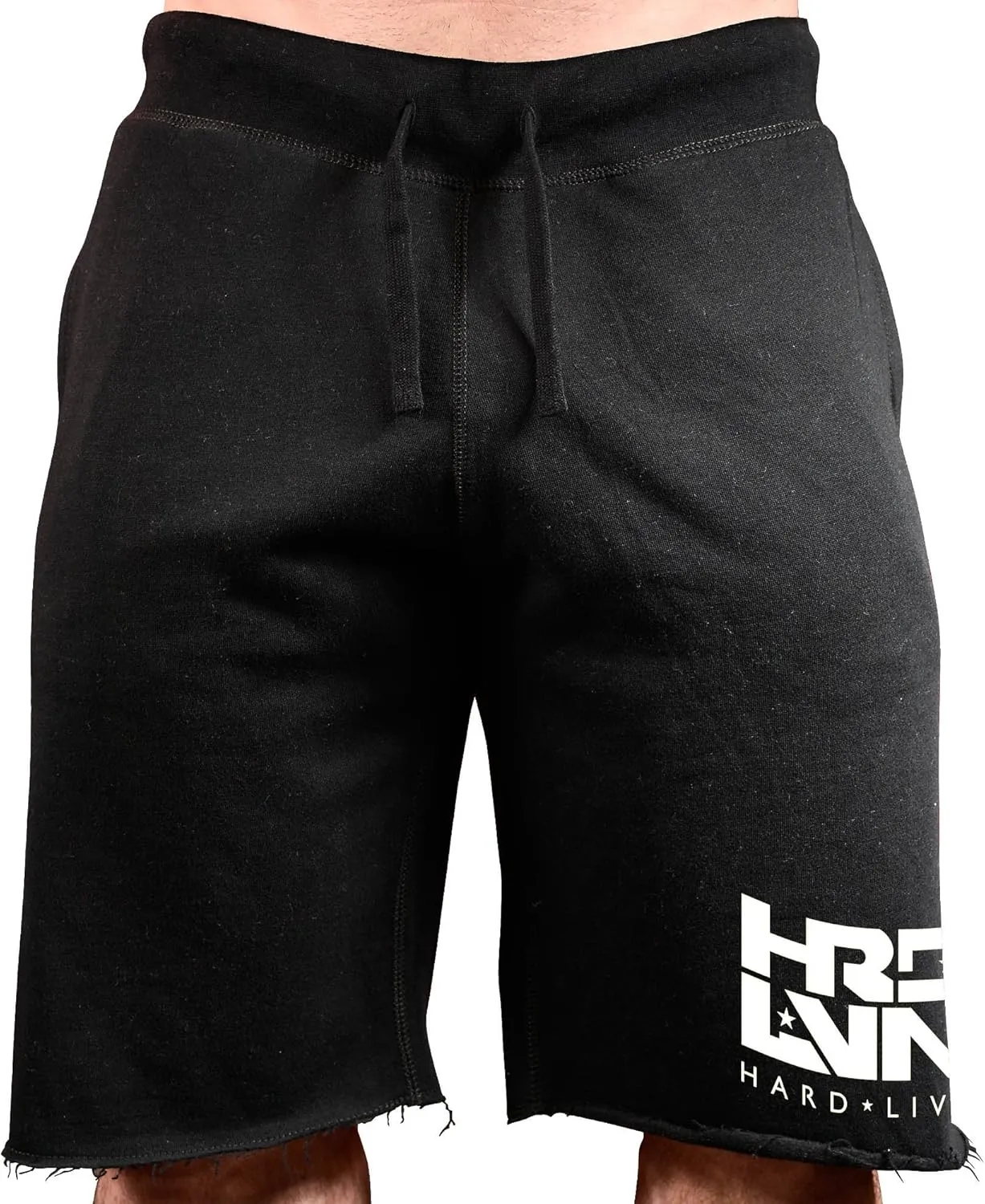 Men's Workout (Hard Livin HRD-LVN) Fitness Gym Sweat Shorts