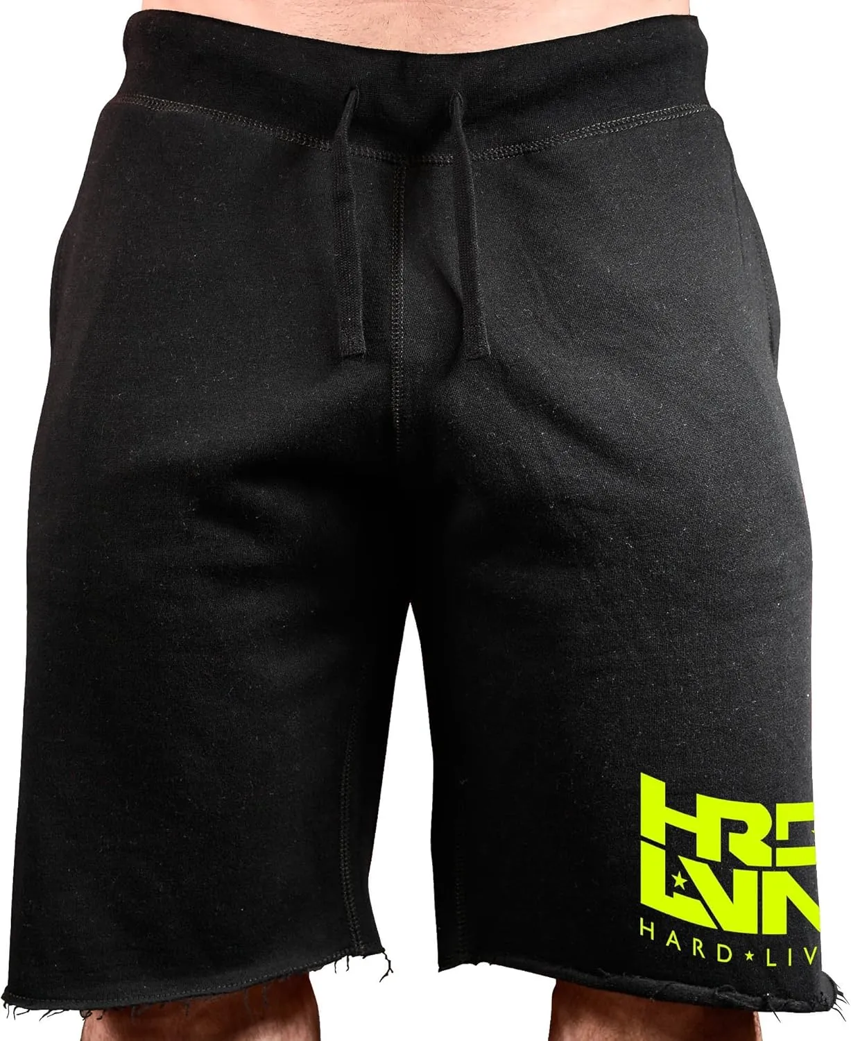 Men's Workout (Hard Livin HRD-LVN) Fitness Gym Sweat Shorts