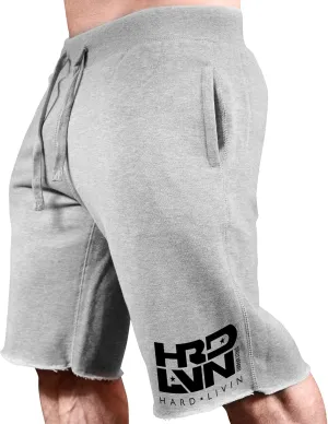 Men's Workout (Hard Livin HRD-LVN) Fitness Gym Sweat Shorts