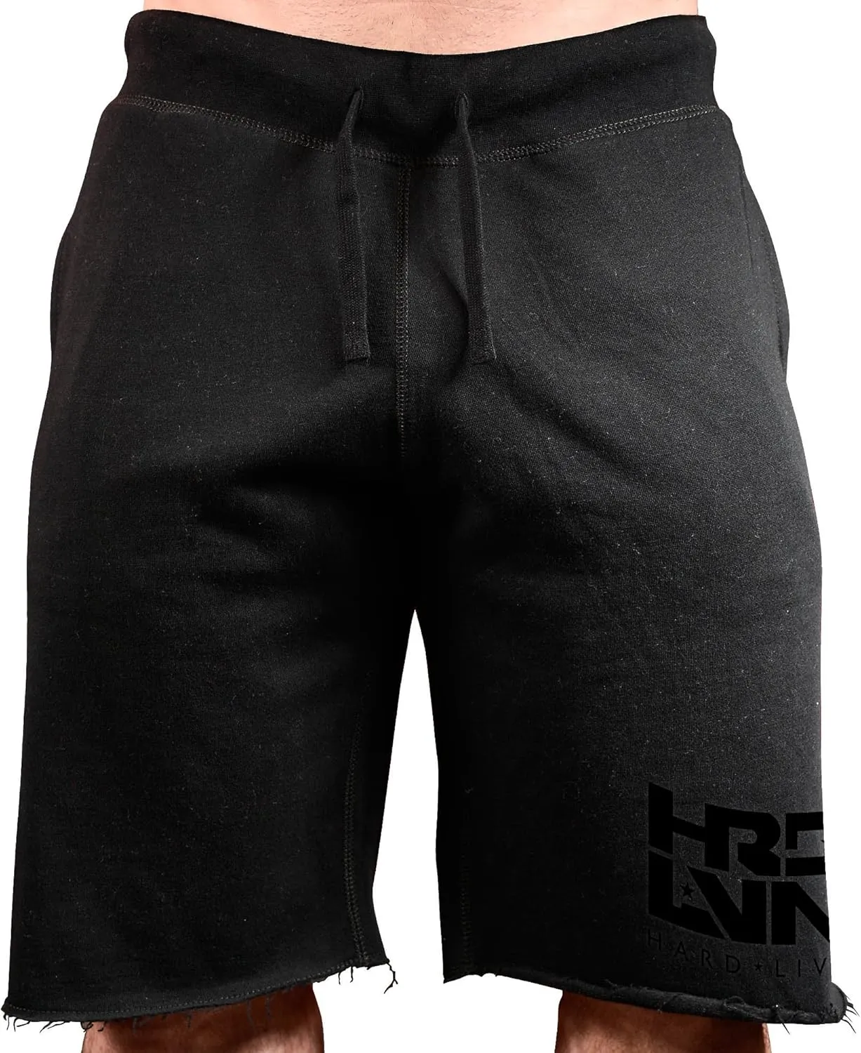 Men's Workout (Hard Livin HRD-LVN) Fitness Gym Sweat Shorts