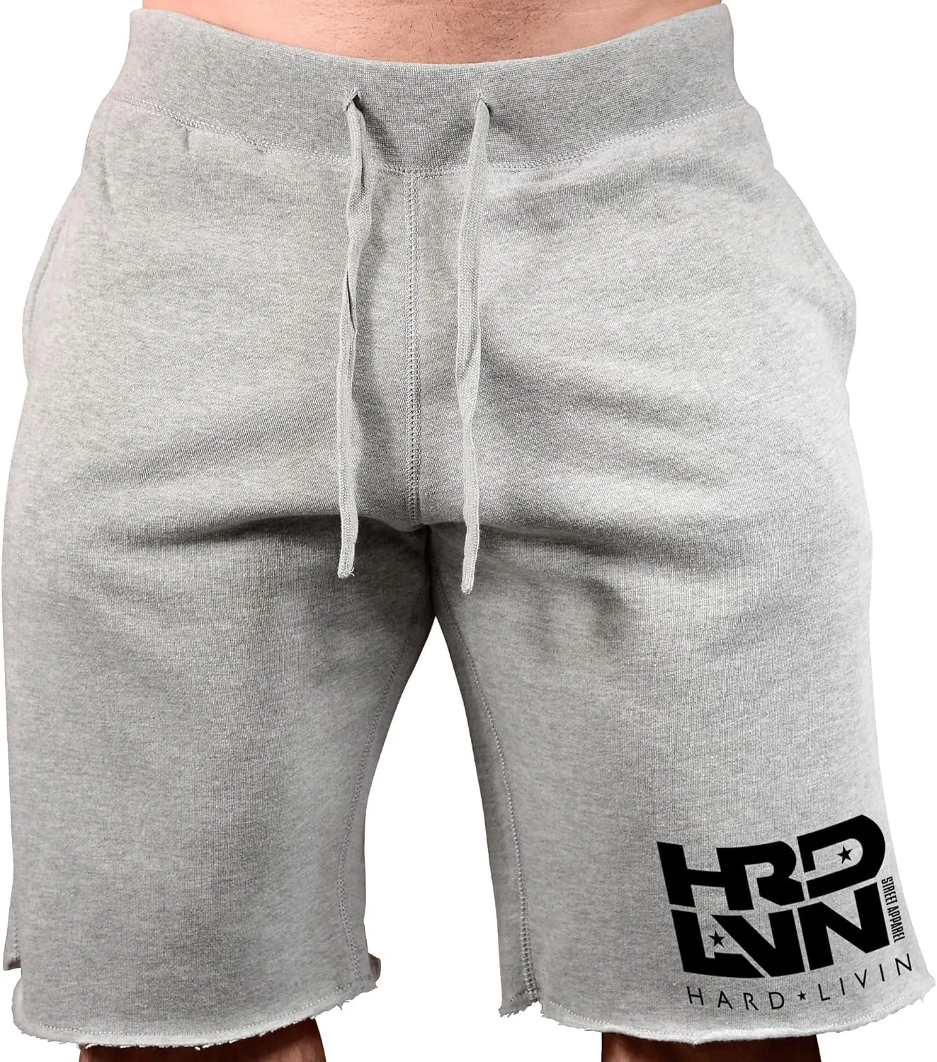 Men's Workout (Hard Livin HRD-LVN) Fitness Gym Sweat Shorts