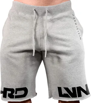 Men's Workout (HRD-LVN Split Leg) Training Gym Sweat Shorts