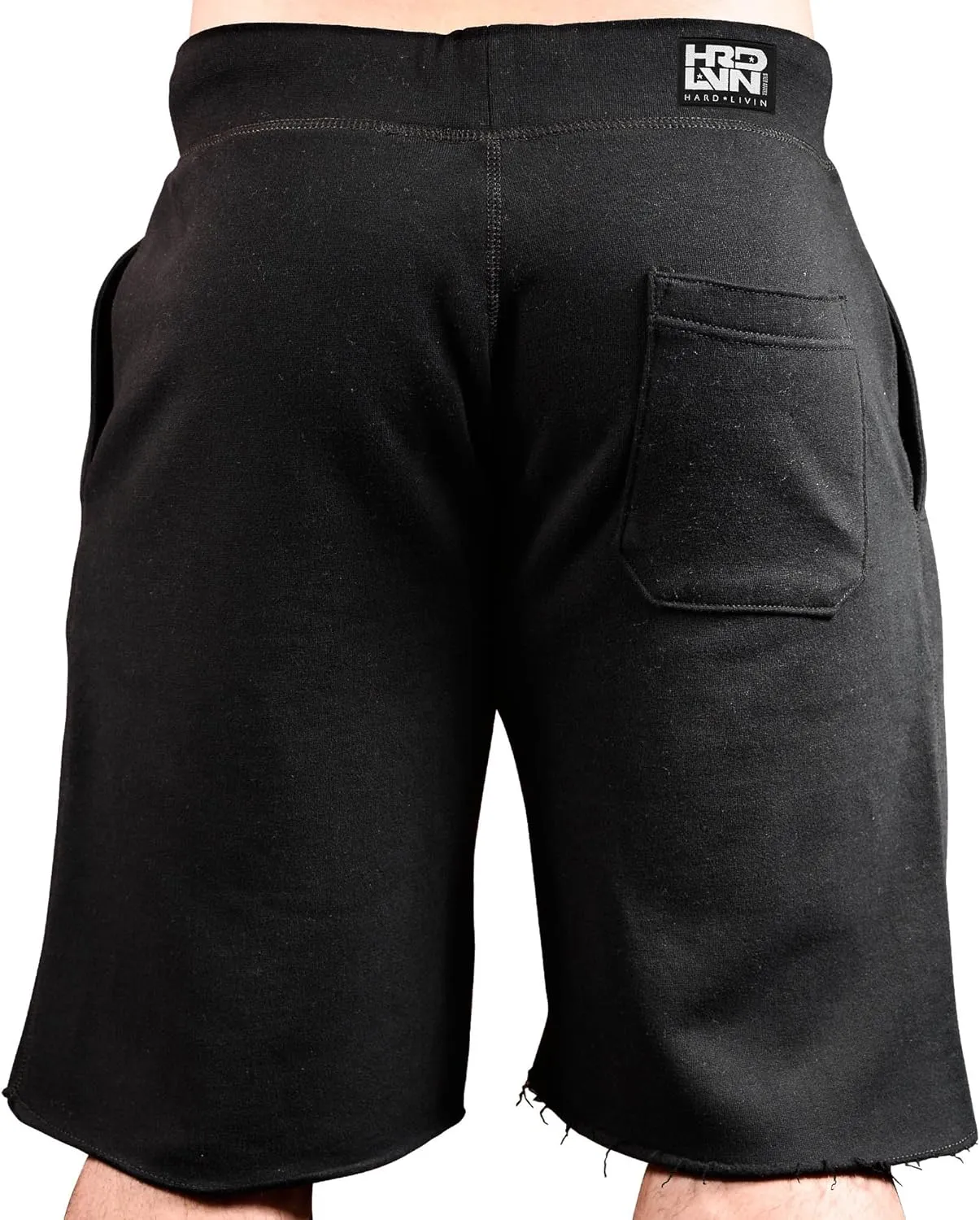 Men's Workout (HRD-LVN Split Leg) Training Gym Sweat Shorts
