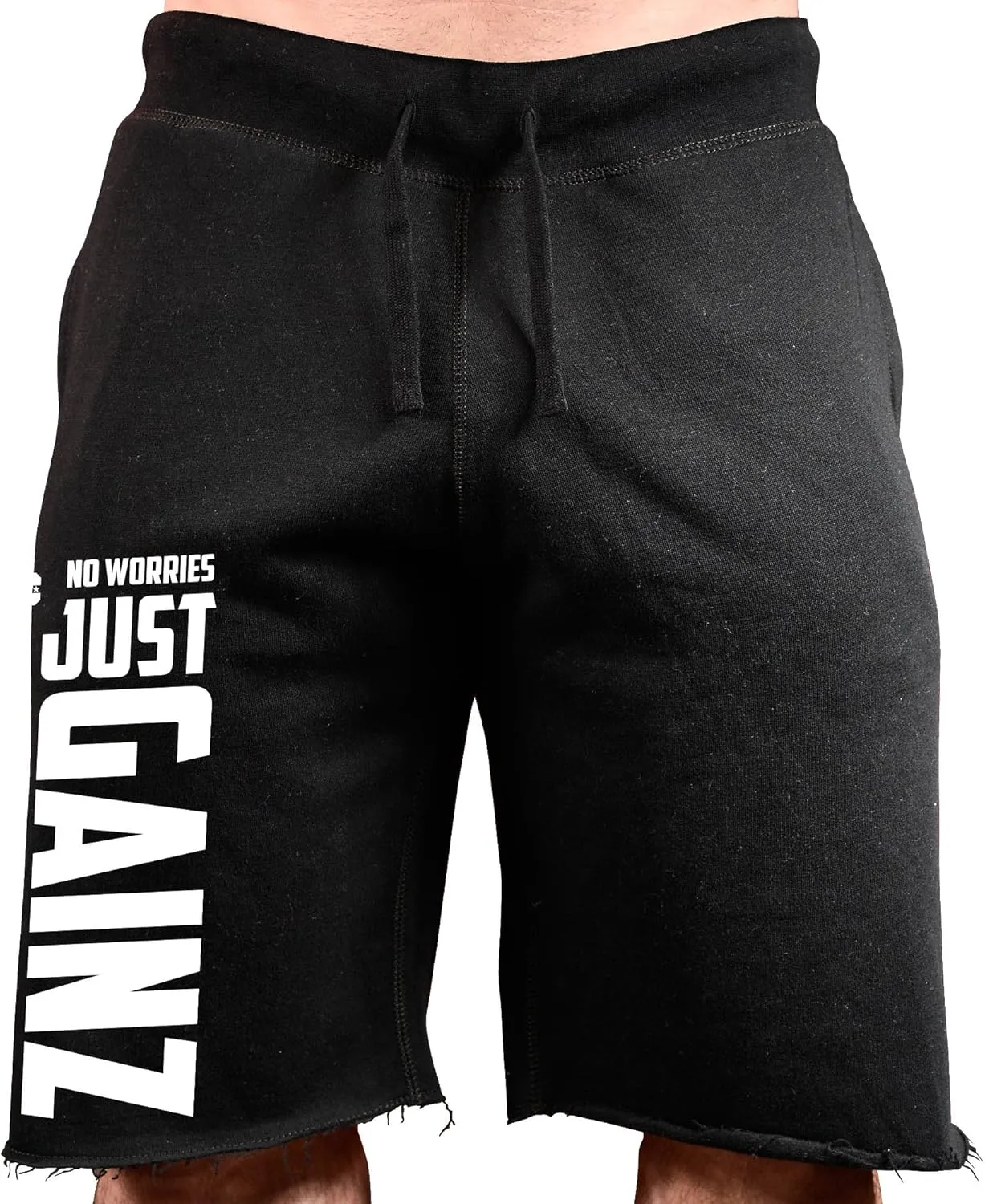 Men's Workout (NoWorries-JustGainz) Sweat Shorts (A:WT)