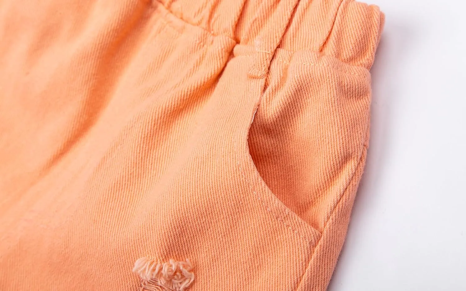 Mud Kingdom Fashion Boys Denim Shorts Elastic Waist