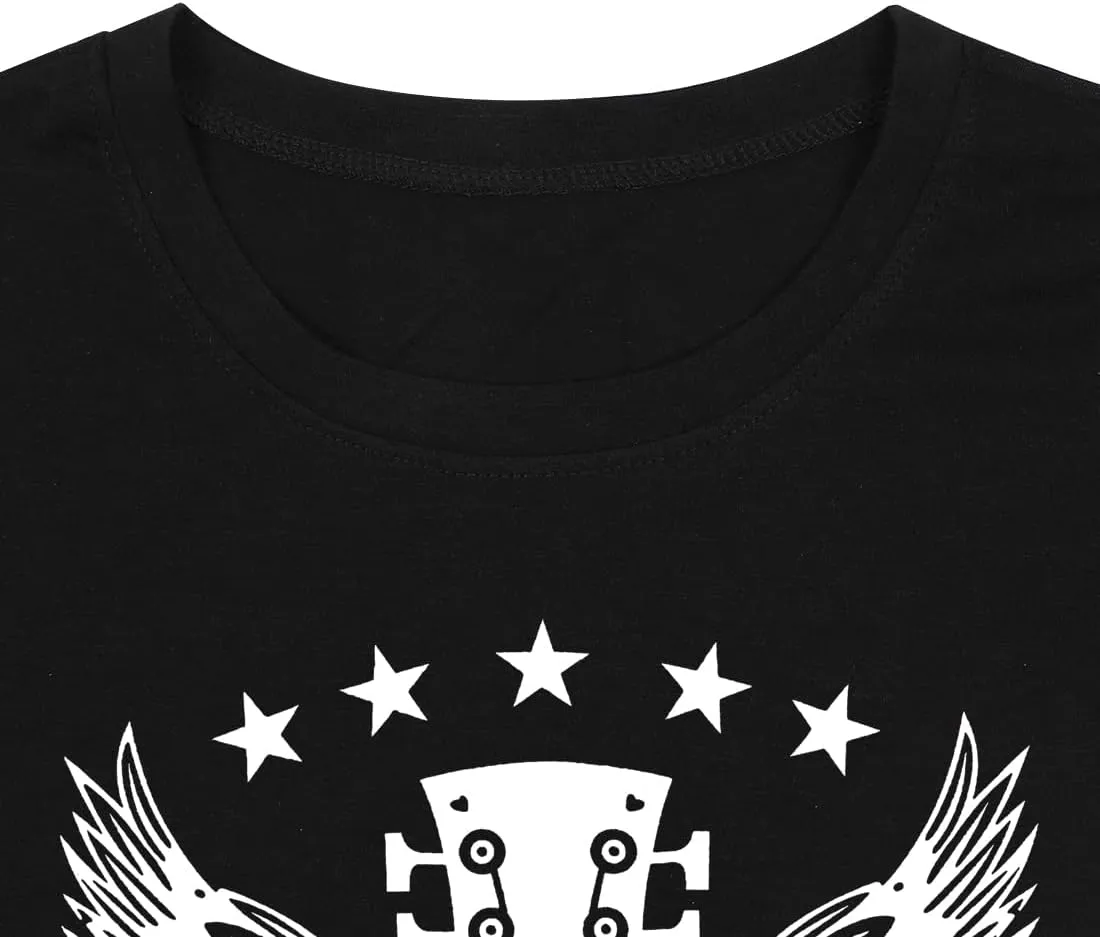 Nashville Shirts for Women Country Music Shirt Vintage Graphic Tees Tennessee Concert Outfit Tshirt Country Tops