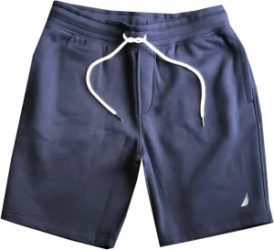 Nautica Mens Soft Cotton Fleece Jogger Gym Active Sweat Shorts