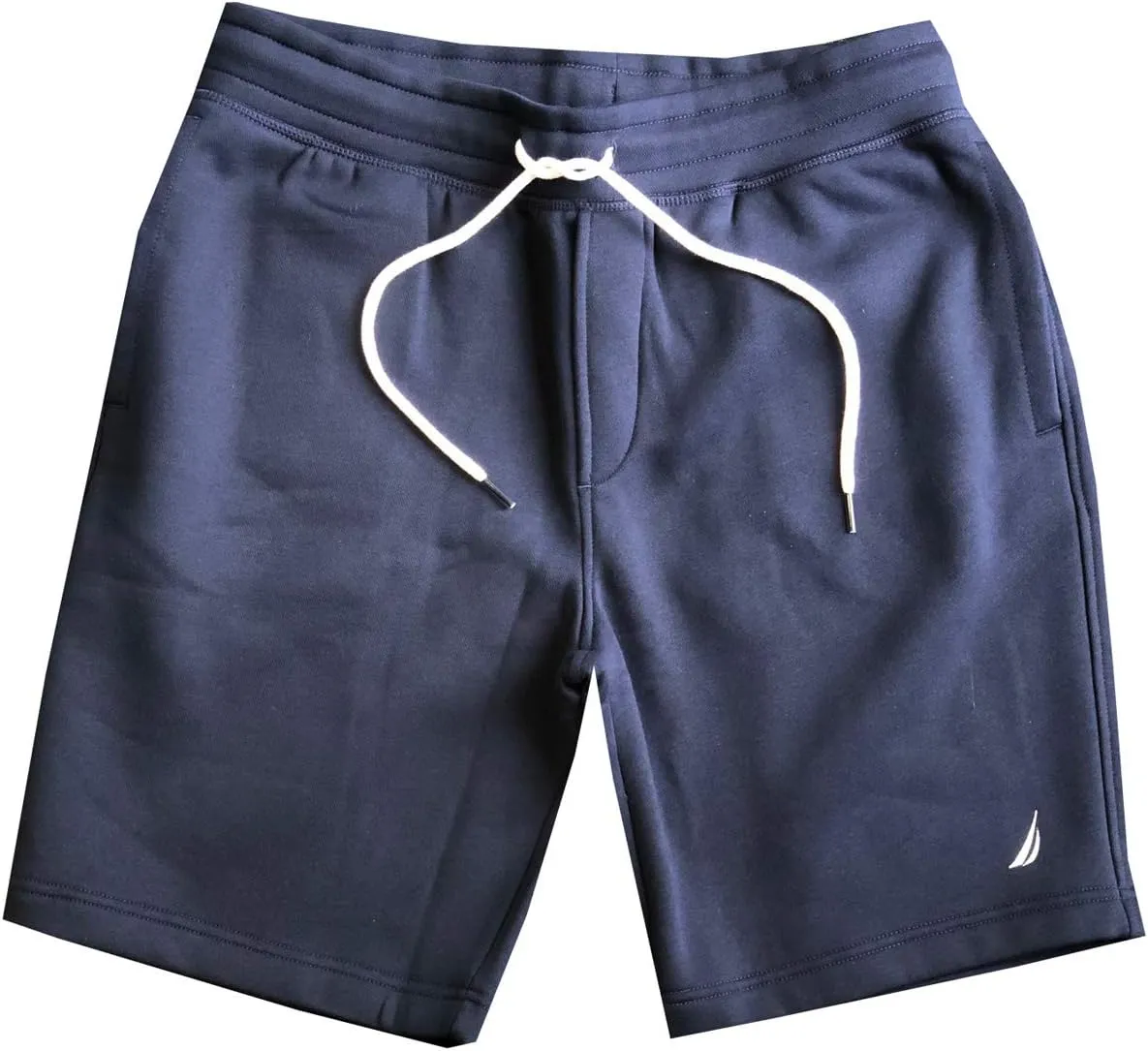 Nautica Mens Soft Cotton Fleece Jogger Gym Active Sweat Shorts