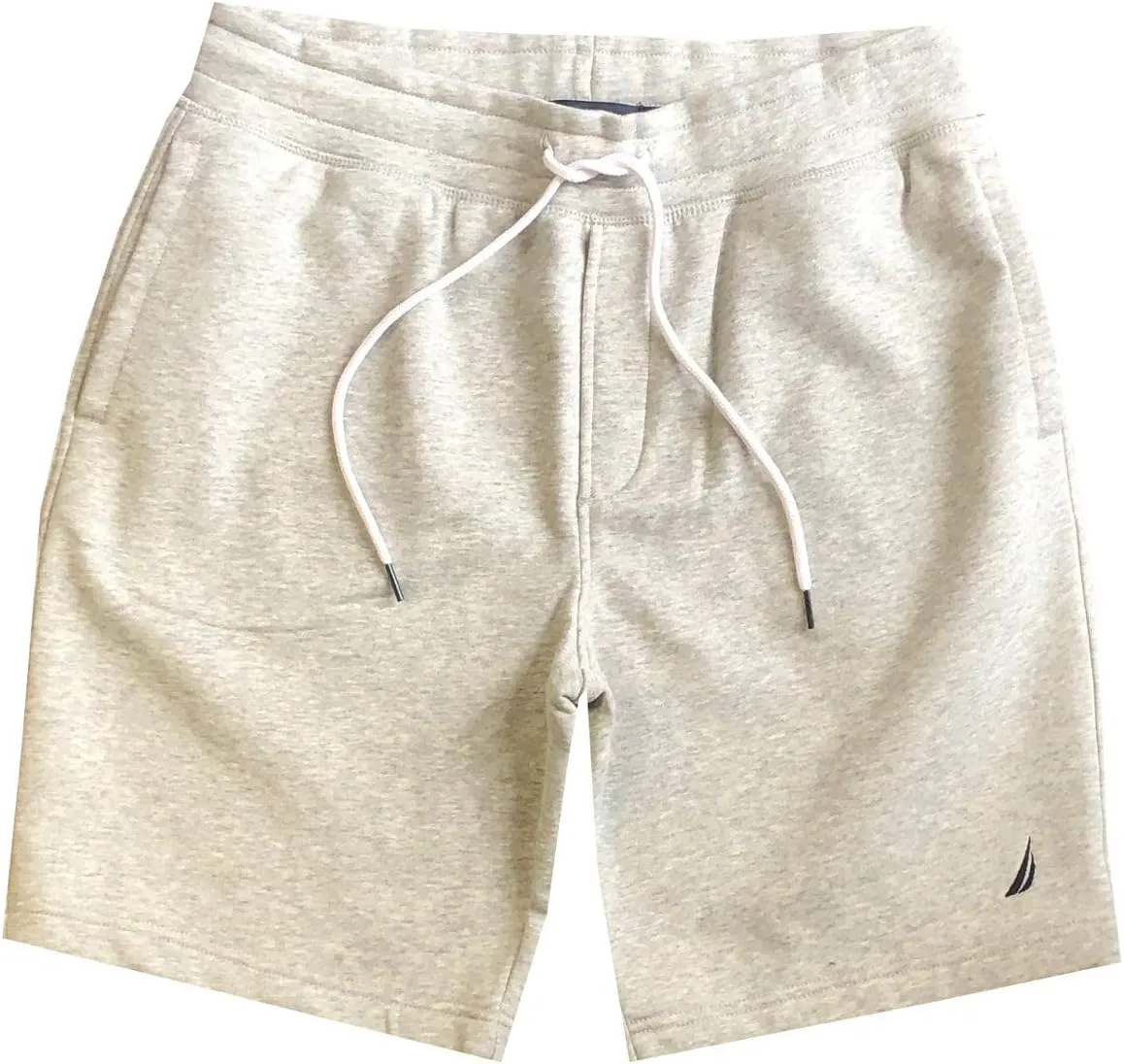 Nautica Mens Soft Cotton Fleece Jogger Gym Active Sweat Shorts