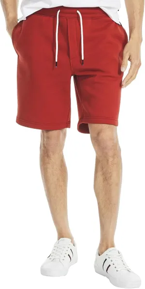 Nautica Mens Soft Cotton Fleece Jogger Gym Active Sweat Shorts