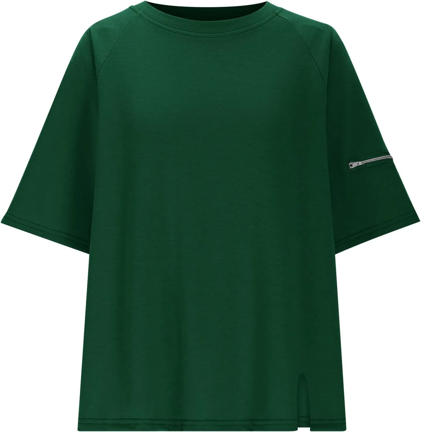 Oversized Tshirts for Women Workout Tops Drop Shoulder Round Neck Short Sleeve Gym Shirts Casual Loose Fit Basic Tee