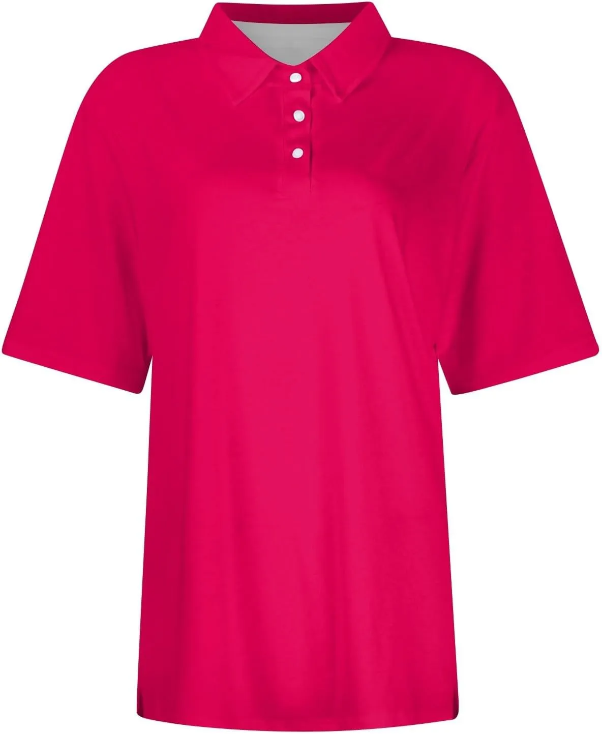 Polo Shirts for Women,2024 Summer Trendy American Flag Print 4Th of July Tops,Button V Neck Short Sleeve T-Shirts