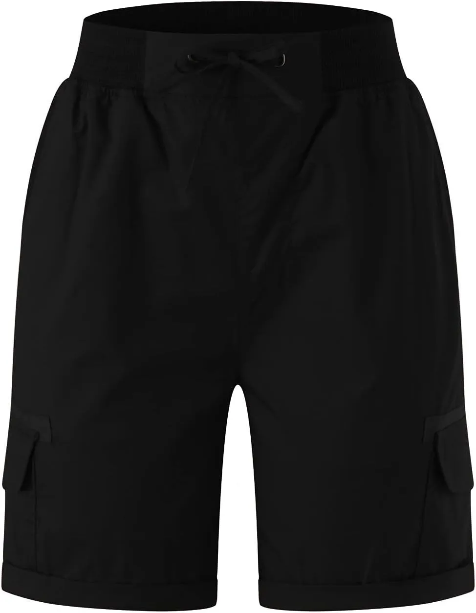 Rvidbe Cargo Shorts Women Baggy Casual Dressy High Waist 6 Pockets Cargo Shorts 2024 Spring Hiking Outdoor Lounge Shorts
