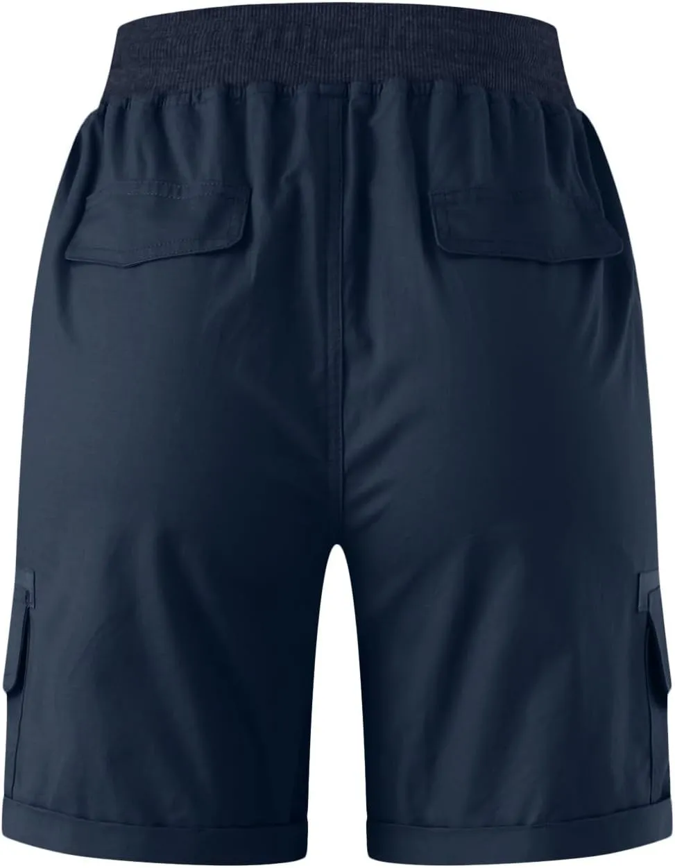 Rvidbe Cargo Shorts Women Baggy Casual Dressy High Waist 6 Pockets Cargo Shorts 2024 Spring Hiking Outdoor Lounge Shorts