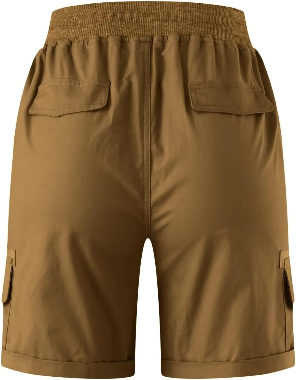 Rvidbe Cargo Shorts Women Baggy Casual Dressy High Waist 6 Pockets Cargo Shorts 2024 Spring Hiking Outdoor Lounge Shorts