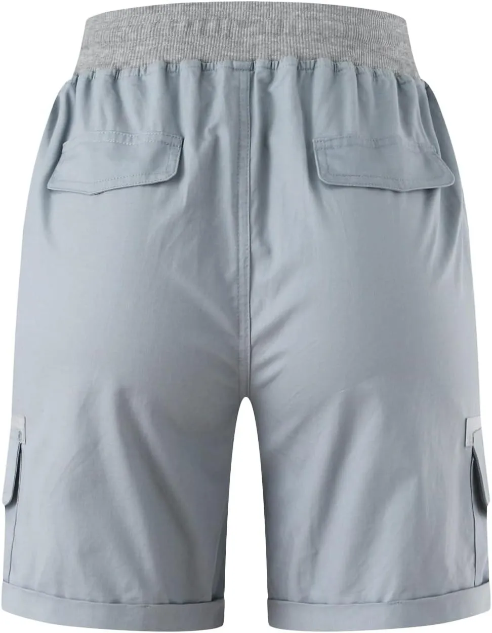 Rvidbe Cargo Shorts Women Baggy Casual Dressy High Waist 6 Pockets Cargo Shorts 2024 Spring Hiking Outdoor Lounge Shorts