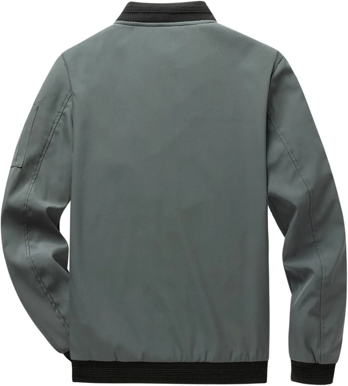 sandbank Men's Slim Fit Lightweight Softshell Flight Bomber Jacket Coat