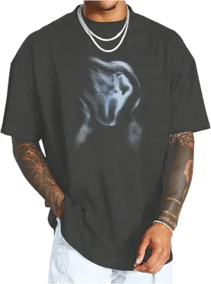 SOLY HUX Men's Vintage Graphic Tees Short Sleeve Crew Neck T Shirt Summer Tops Streetwear
