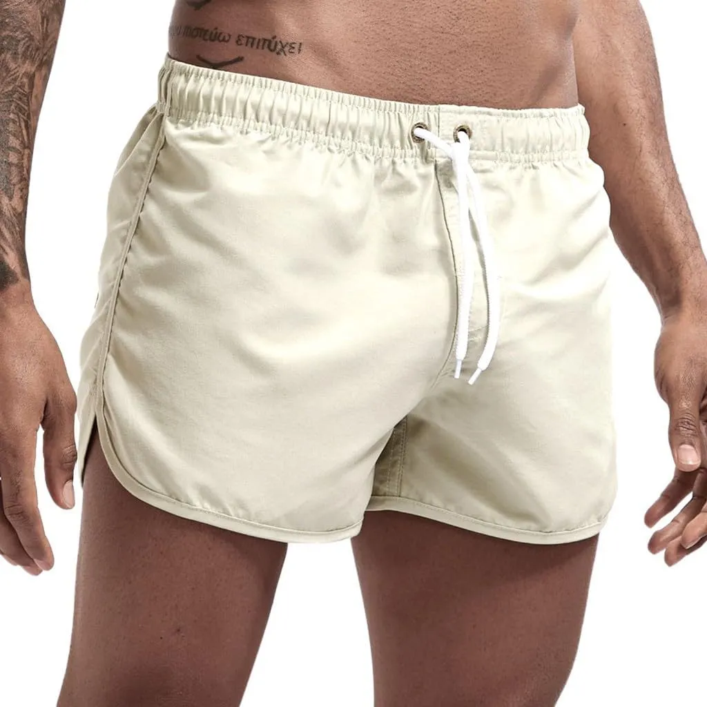Summer Shorts for Mens Fashion Patchwork Drawstring Casual Pant 2025 Loose Lightweight Quick Dry Beach Surfing Shorts