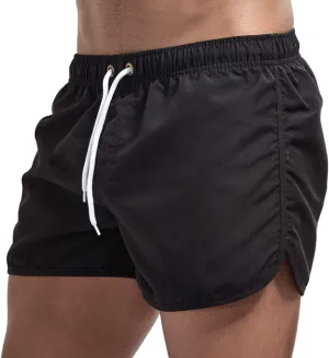 Summer Shorts for Mens Fashion Patchwork Drawstring Casual Pant 2025 Loose Lightweight Quick Dry Beach Surfing Shorts