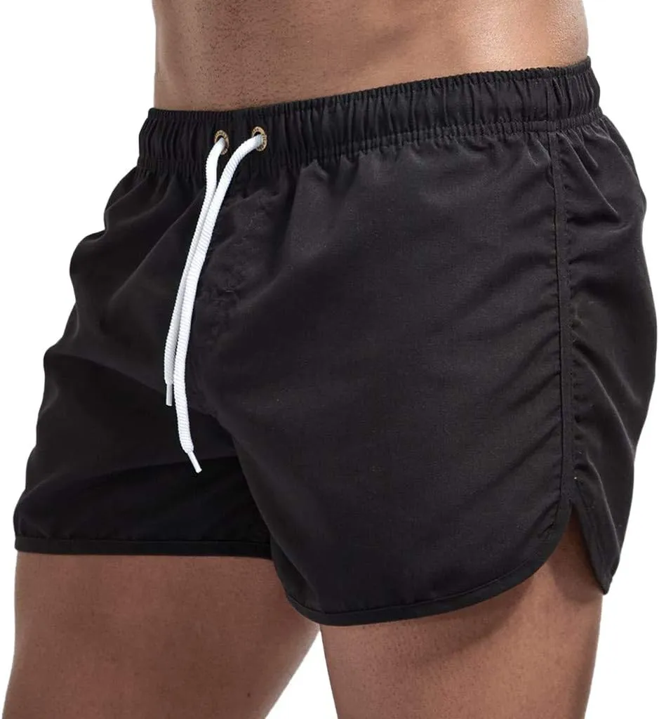 Summer Shorts for Mens Fashion Patchwork Drawstring Casual Pant 2025 Loose Lightweight Quick Dry Beach Surfing Shorts