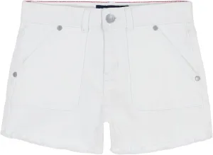Tommy Hilfiger Girl's 5-pocket Stretch Denim Shorts
