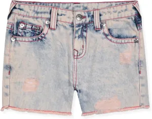 True Religion Girls Denim Shorts for Kids