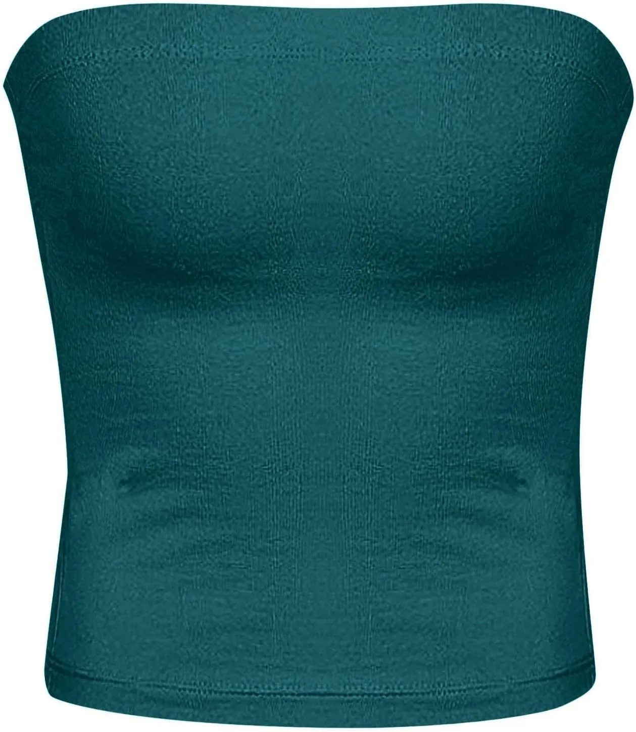 Women Tube Top 2025 Summer Outfits Going Out Bandeau Sleeveless Strapless Tank Tops