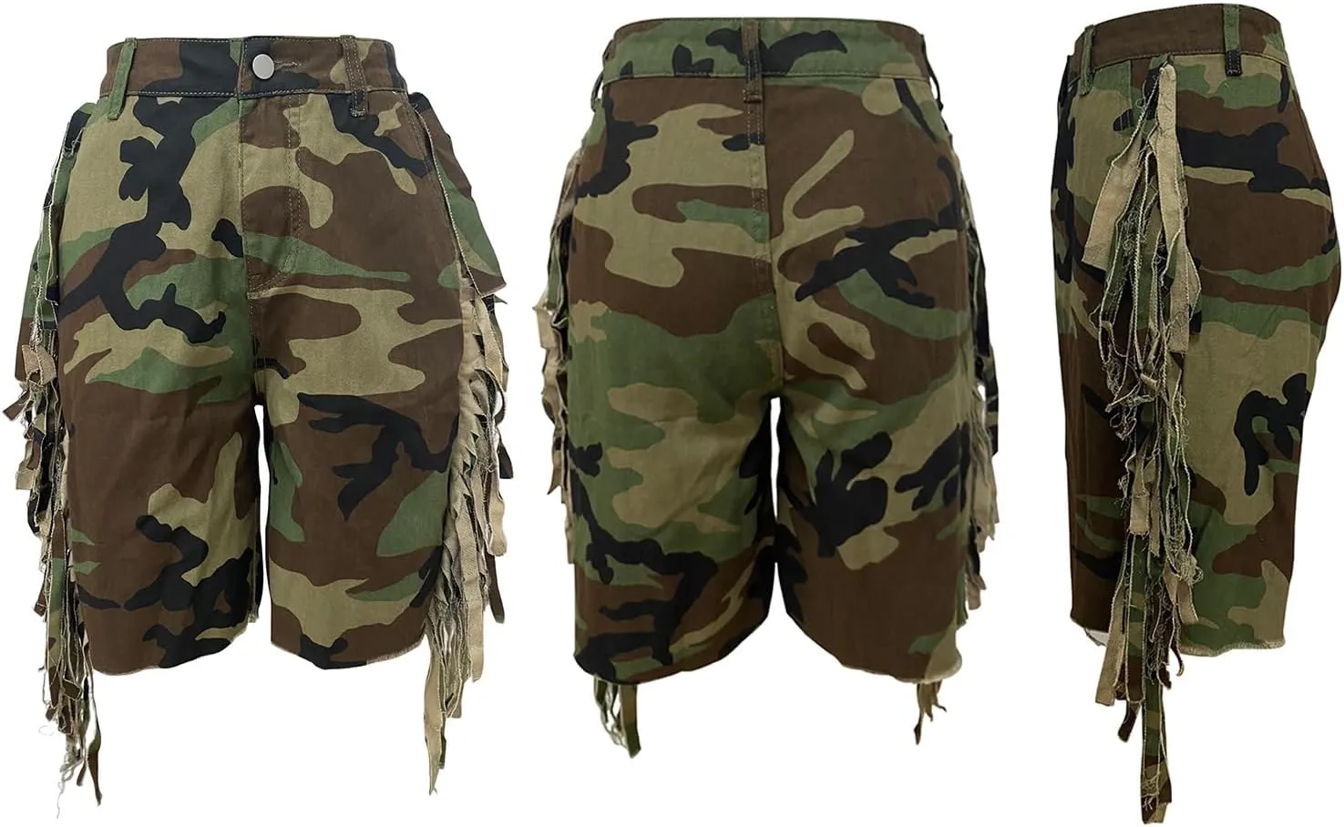 Womens Bermuda Sweat Shorts Summer Casual Drawstring Elastic Waisted Jogger Loose Athletic Shorts