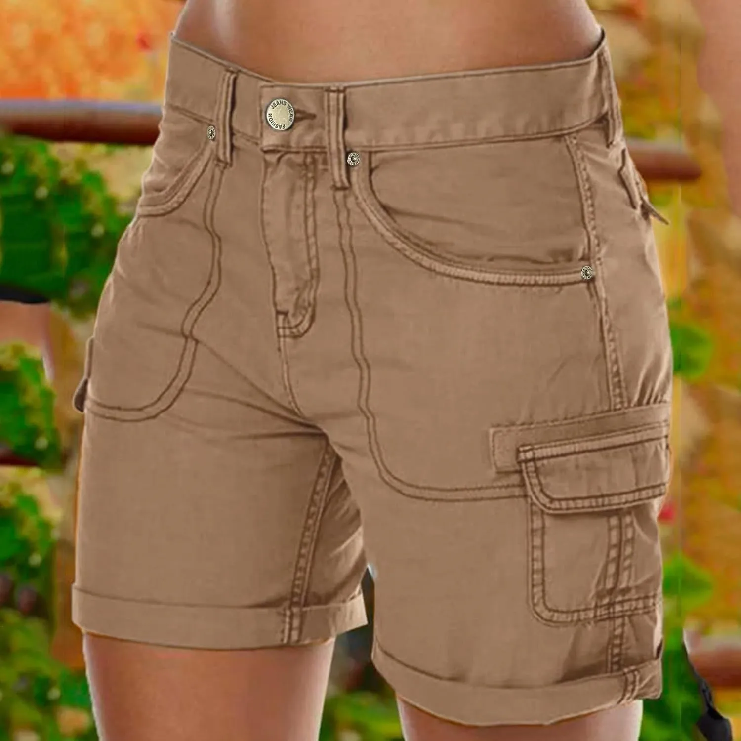 Women's Cargo Shorts Casual Summer High Waisted Hiking Shorts Trendy Summer Casual Outdoor Outfits for Workout Gym