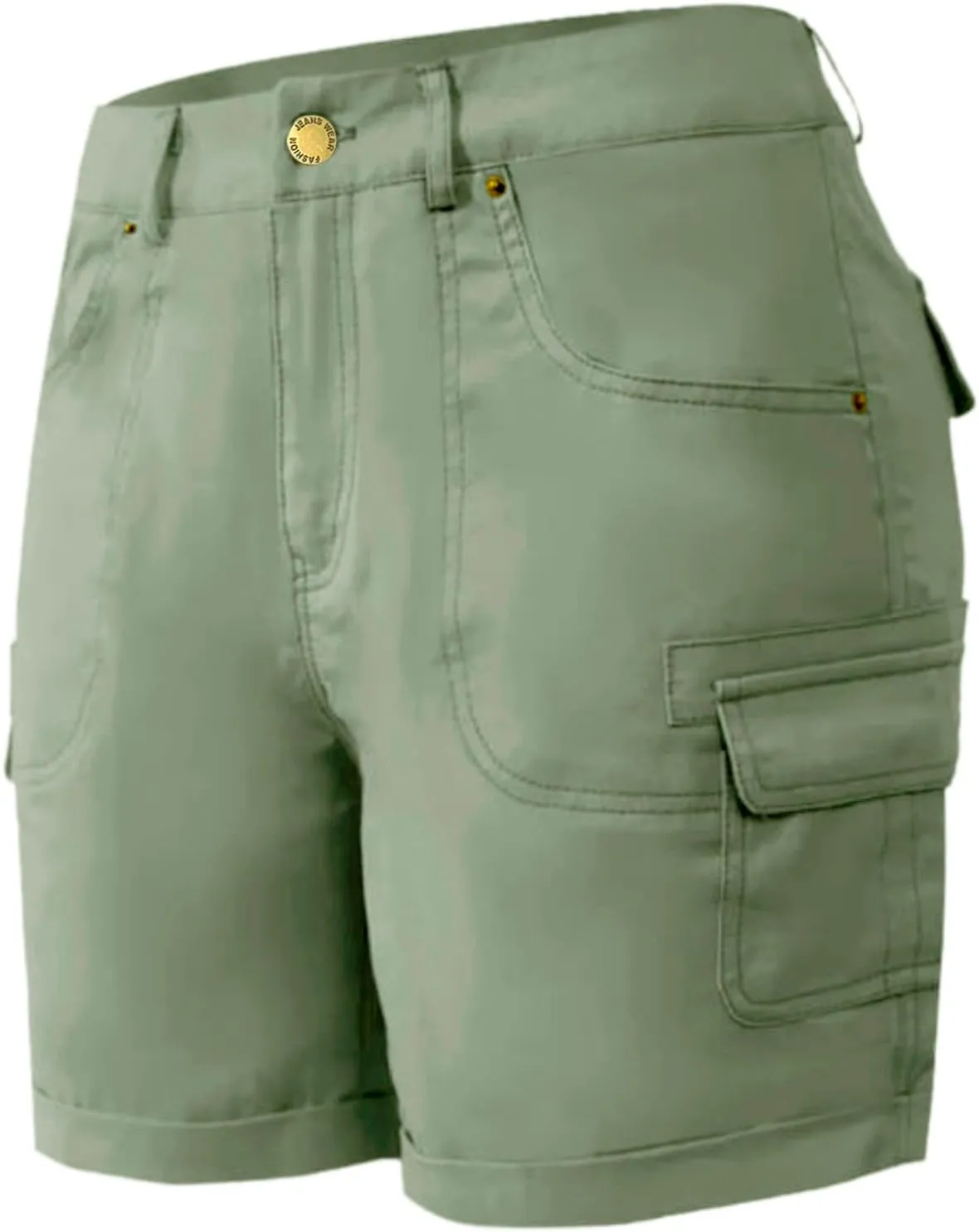 Women's Cargo Shorts Casual Summer High Waisted Hiking Shorts Trendy Summer Casual Outdoor Outfits for Workout Gym