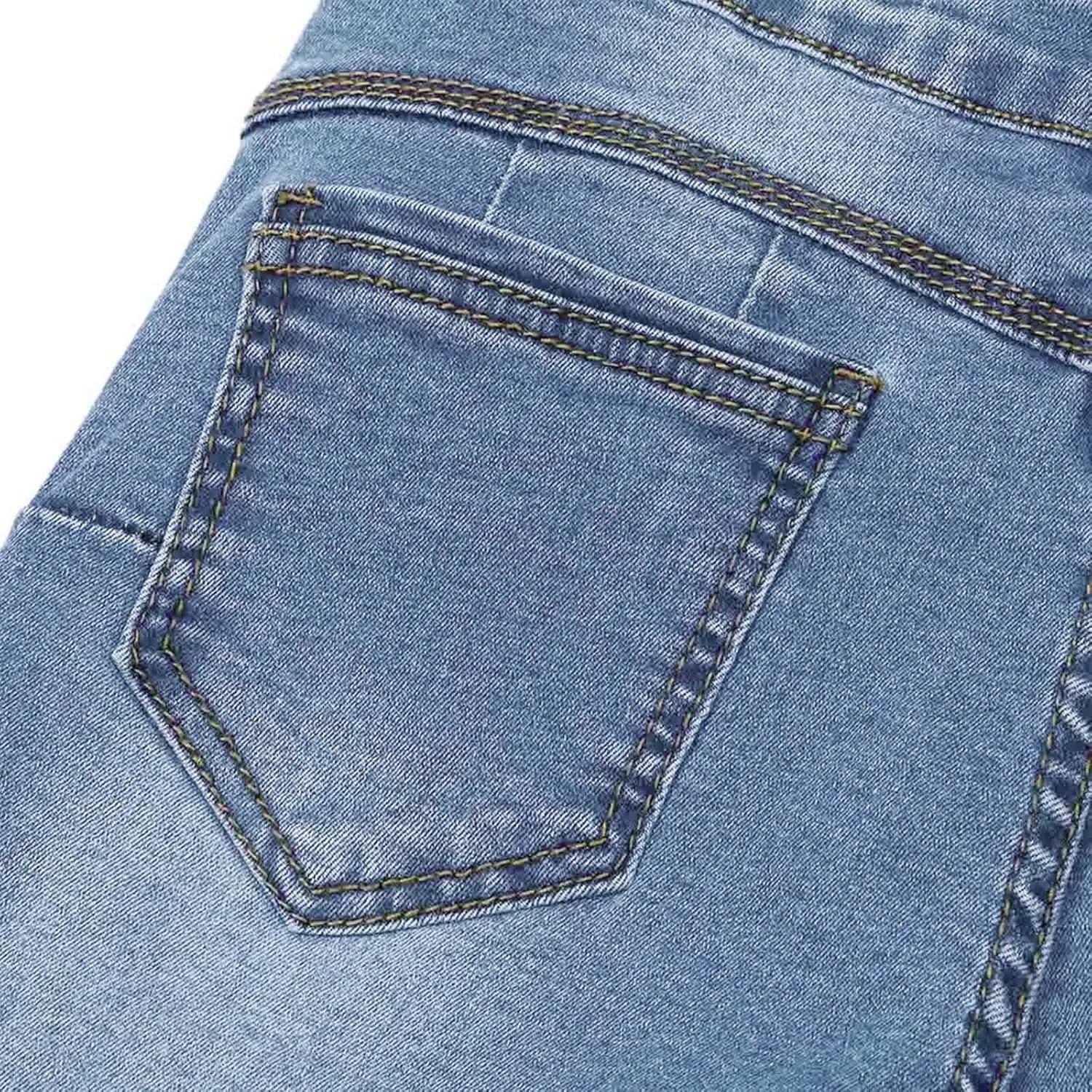 Women's High Waist Denim Shorts Raw Hem Jean Shorts Casual Summer Straight Wide Leg Pants for Women with Pockets