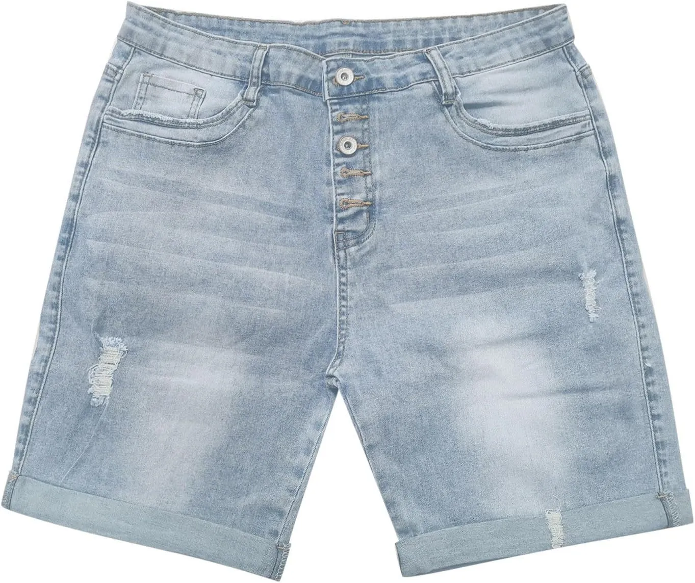 Women's Jean Shorts High Waisted Denim Shorts 2024 Casual Summer Jeans Distressed Baggy Jean Shorts Ripped Jeanshorts